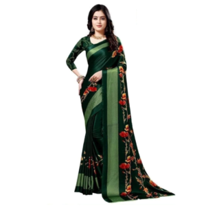ইন্ডিয়ান সানজানা ব্র্যান্ডের শামু সিল্ক শাড়ি