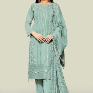 Eid Special Georgette Semi Stitched Salwar Suit