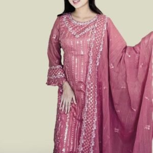 Eid Special Georgette Semi Stitched Salwar Suit
